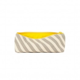 Organic cotton pencil case stripes